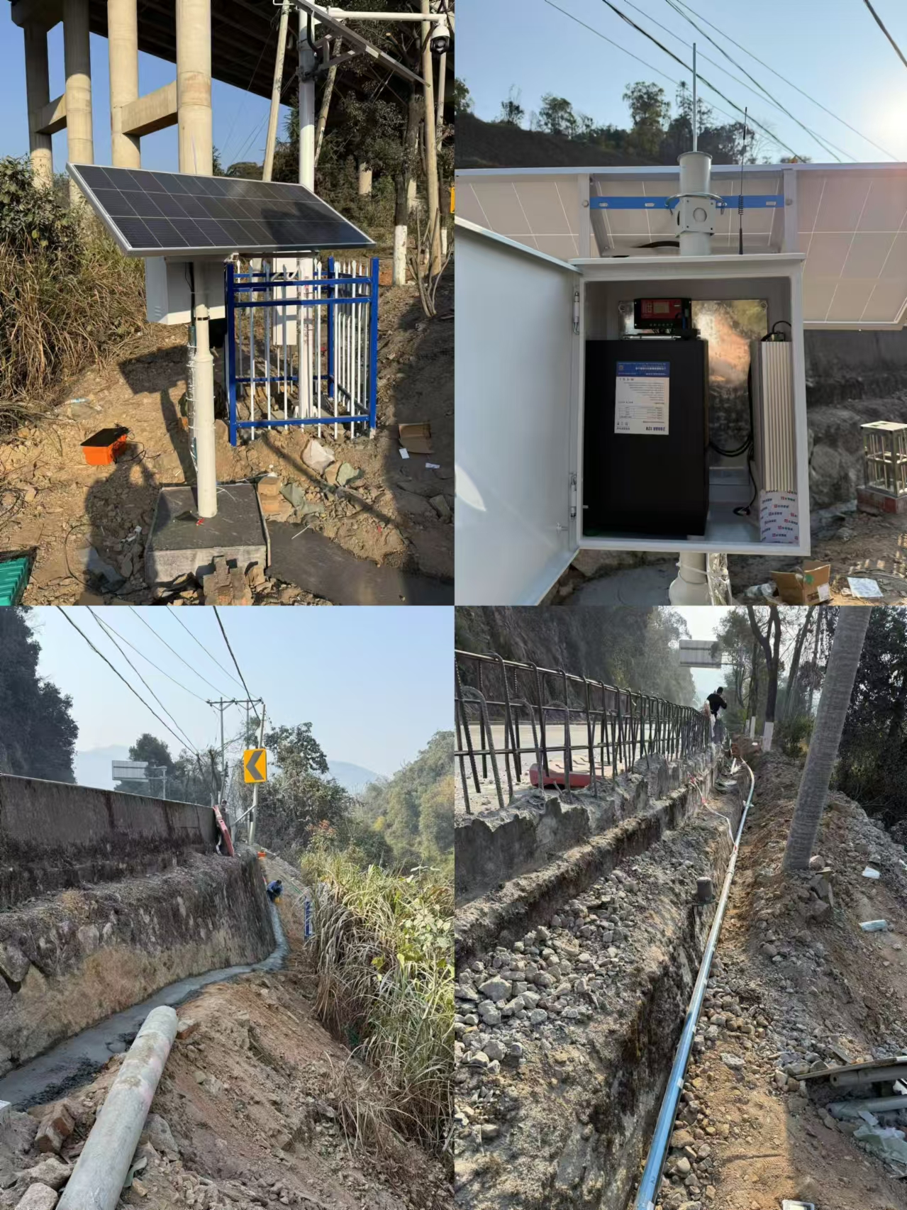 南宫28NG相信品牌的力量传感光纤光栅滑坡监测系统项目